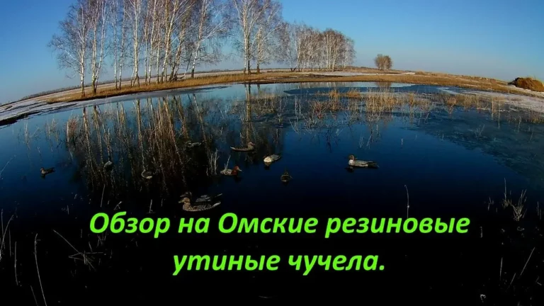 Обзор на Омские резиновые утиные чучела, которые производят на Омском шинном заводе.